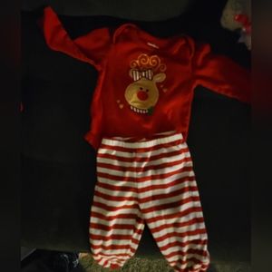 Christmas baby outfit